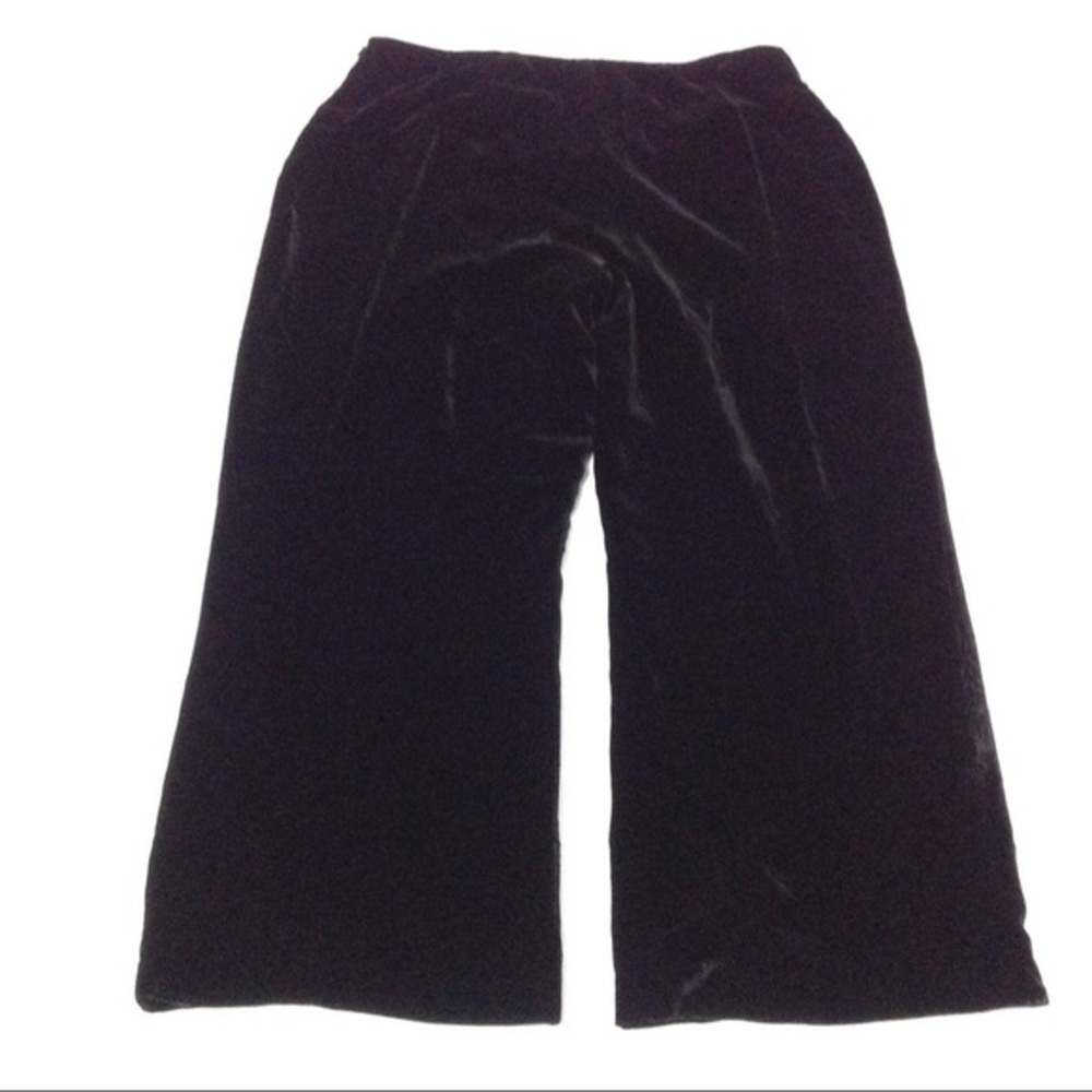 Kate Hill Velvet Cropped Pants